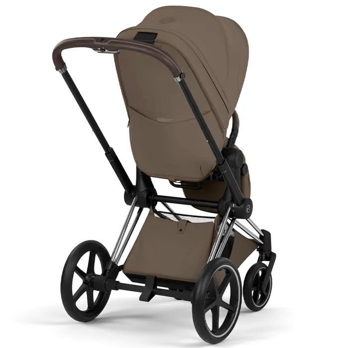 Stroller Cybex Priam Style Collection 5.0 Coconut Brown chassis Chrome 