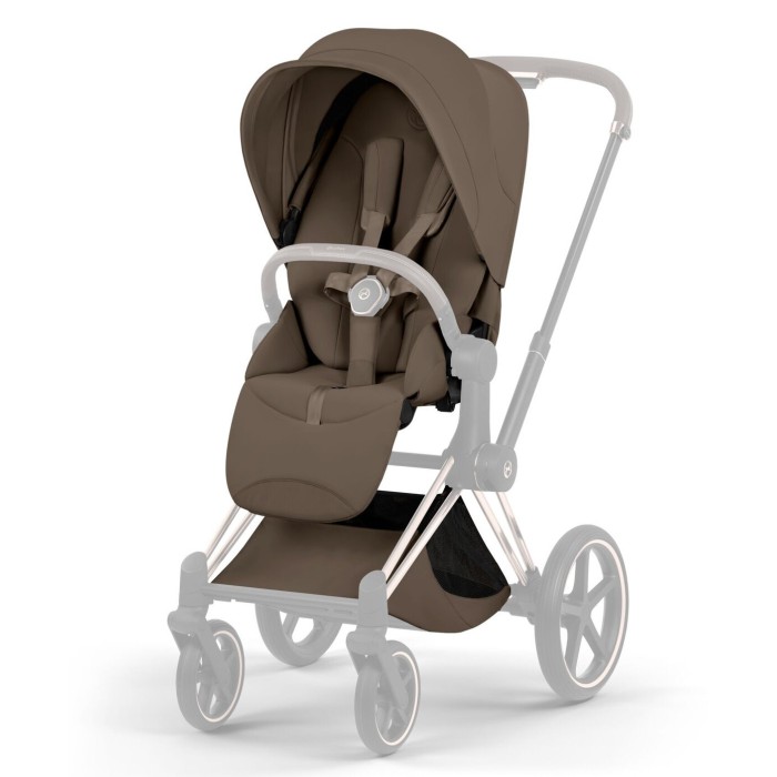 Coconut Brown Fabric Set for Cybex Priam Style Collection 5.0