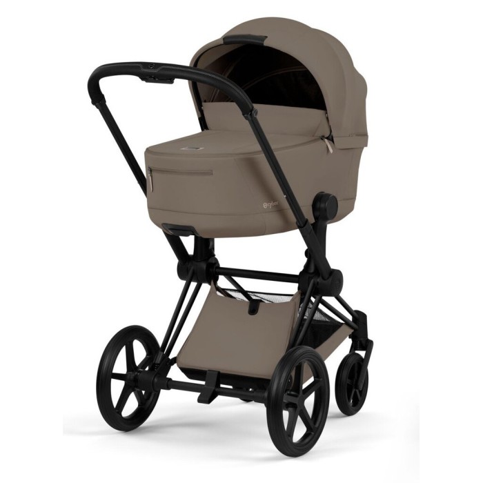 Cybex Priam 5.0 коляска 3 в 1 Coconut Brown шасі Matt Black автокрісло Cloud T plus
