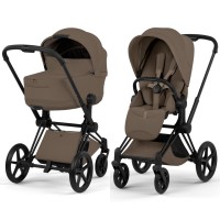 Cybex Priam Style Collection 5.0 коляска 2 в 1 Coconut Brown шасі Matt Black