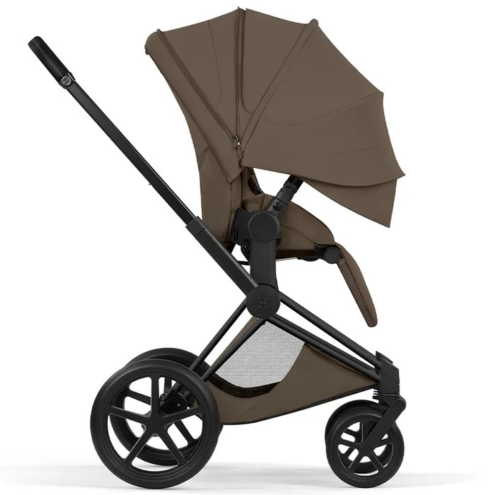 Stroller Cybex Priam Style Collection 5.0 Coconut Brown chassis Matt Black 