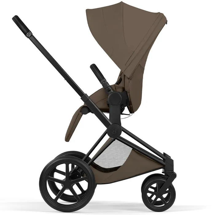 Stroller Cybex Priam Style Collection 5.0 Coconut Brown chassis Matt Black 