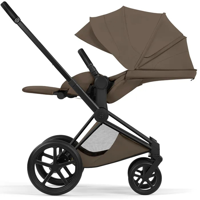 Stroller Cybex Priam Style Collection 5.0 Coconut Brown chassis Matt Black 