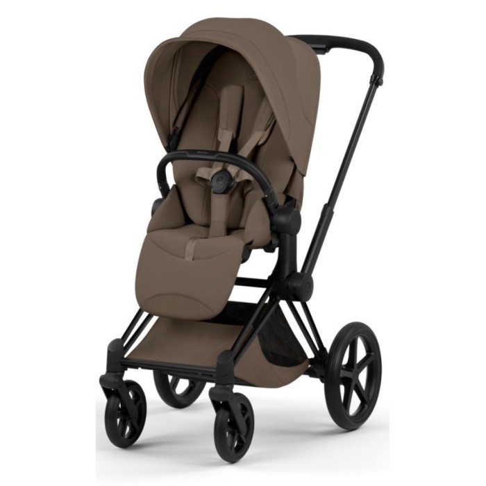 Stroller Cybex Priam Style Collection 5.0 Coconut Brown chassis Matt Black 