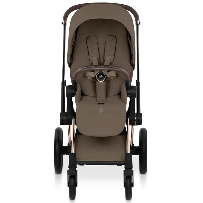Stroller Cybex Priam Style Collection 5.0 Coconut Brown chassis Rosegold 