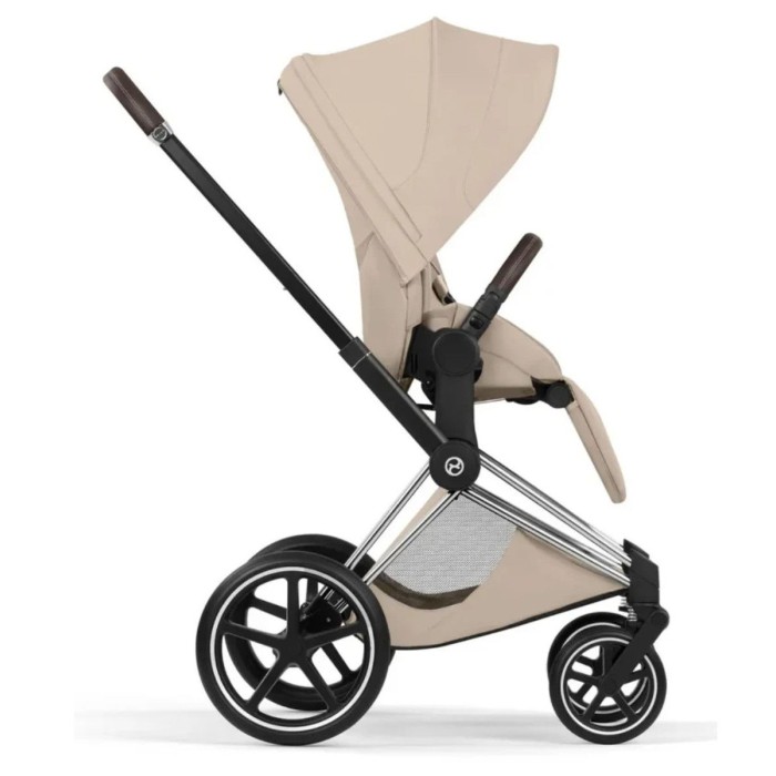 Cybex Priam Style Collection 5.0 stroller 2 in 1 Cozy Beige chassis Chrome