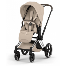 Коляска Cybex Priam Style Collection Cozy Beige шасі Chrome 5.0
