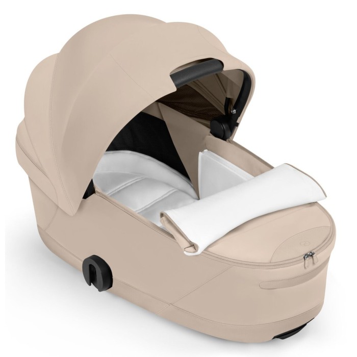 Cybex ePriam Style Collection Cozy Beige chassis Matt Balck 5.0 stroller 2 in 1