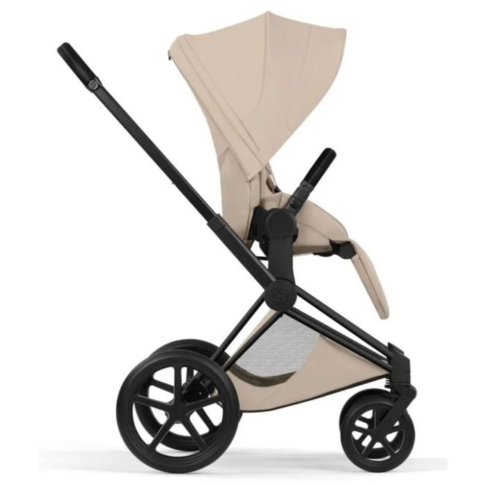 Stroller Cybex Priam Style Collection 5.0 Cozy Beige chassis Matt Black 