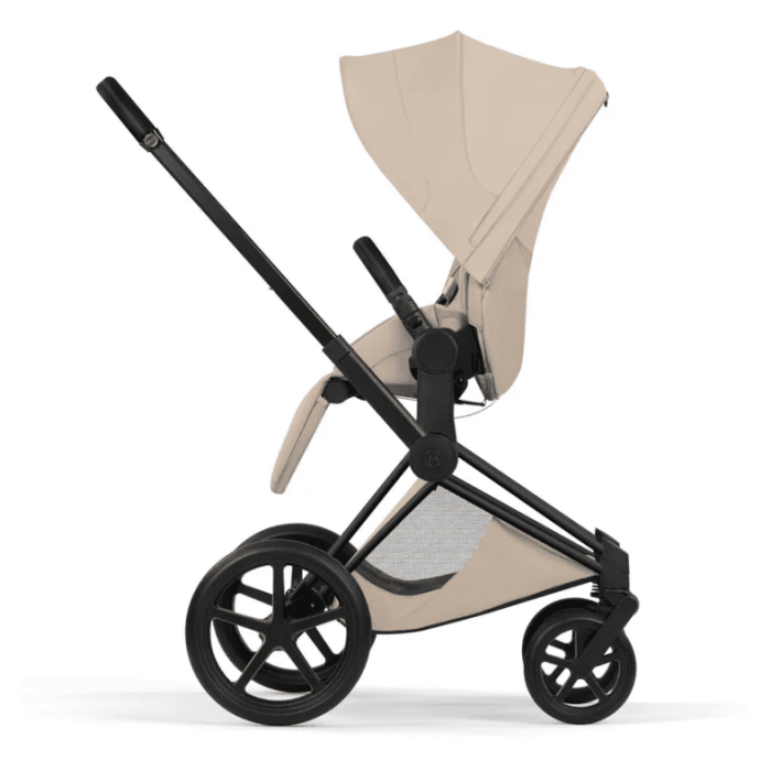 Cybex Priam 3 in 1 Cozy Beige Style Collection chassis Matt Balck 5.0 car seat Cloud T plus