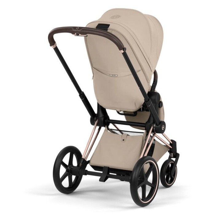 Cybex Priam 3 in 1 Cozy Beige Style Collection chassis Rosegold 5.0 car seat Cloud T plus