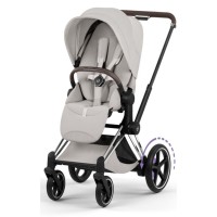 Stroller Cybex ePriam Style Collection City Grey chassis Chrome 5.0