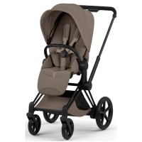 Коляска Cybex ePriam Style Collection Coconut Brown шасі Matt Black 5.0