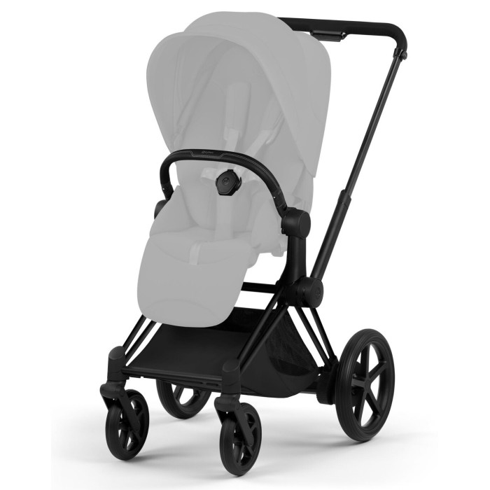 Stroller Cybex ePriam Style Collection City Grey chassis Matt Black 5.0