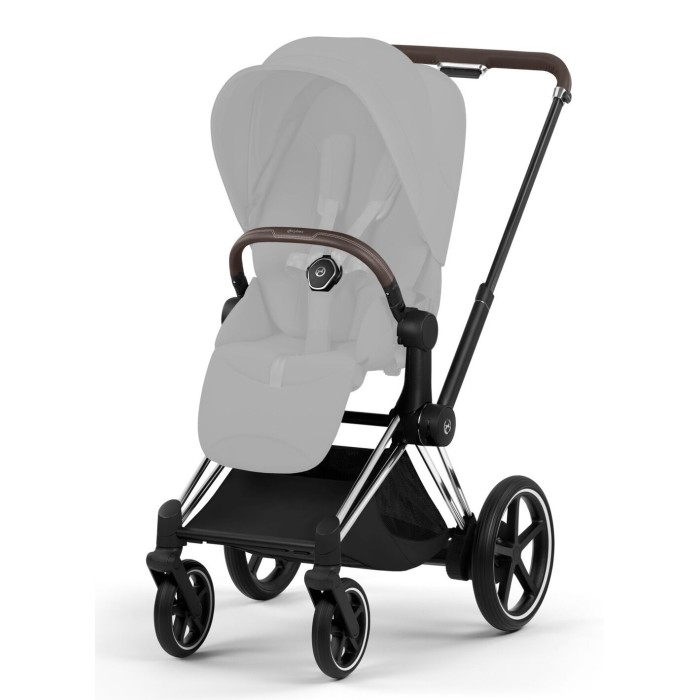 Коляска Cybex ePriam Style Collection Sepia Black шасі Chrome 5.0