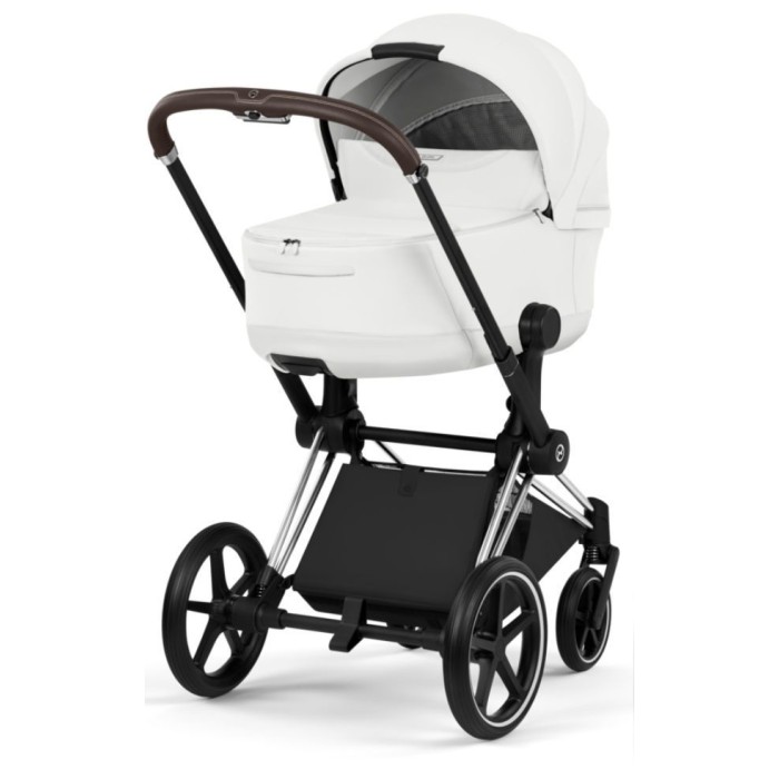 Cybex Priam Style Collection 5.0 люлька Off White + шасі Chrome