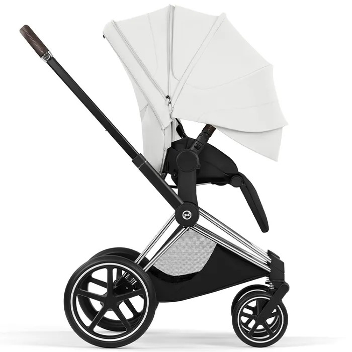 Cybex Priam 3 in 1 Off White Style Collection chassis Chrome 5.0 car seat Cloud T plus