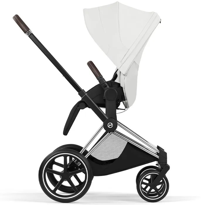 Cybex Priam 3 in 1 Off White Style Collection chassis Chrome 5.0 car seat Cloud T plus