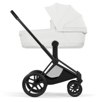 Cybex Priam Style Collection 5.0 люлька Off White + шасі Matt Black
