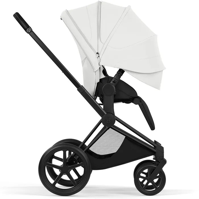 Cybex Priam 3 in 1 Off White Style Collection chassis Matt Balck 5.0 car seat Cloud T plus