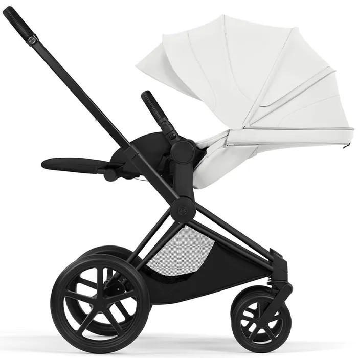 Cybex Priam 3 in 1 Off White Style Collection chassis Matt Balck 5.0 car seat Cloud T plus
