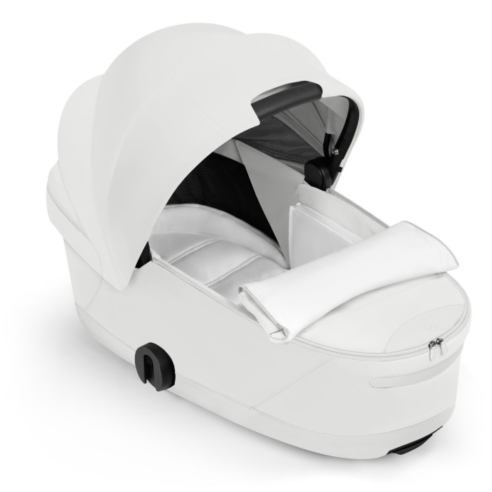 Cybex ePriam Style Collection Off White chassis Matt Balck 5.0 stroller 2 in 1