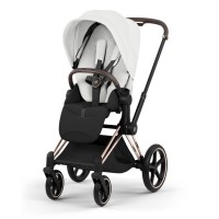 Stroller Cybex Priam Style Collection 5.0 Off White chassis Rosegold 