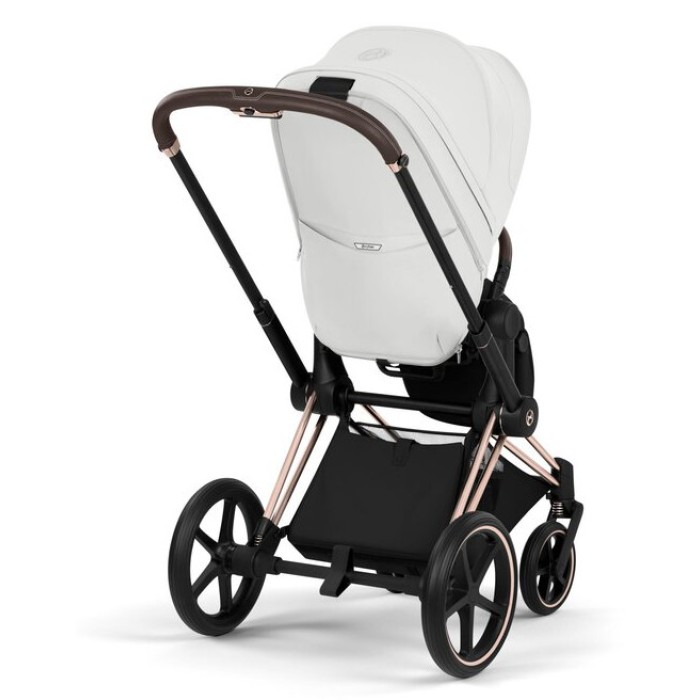 Cybex Priam 3 in 1 Off White Style Collection chassis Rosegold 5.0 car seat Cloud T plus