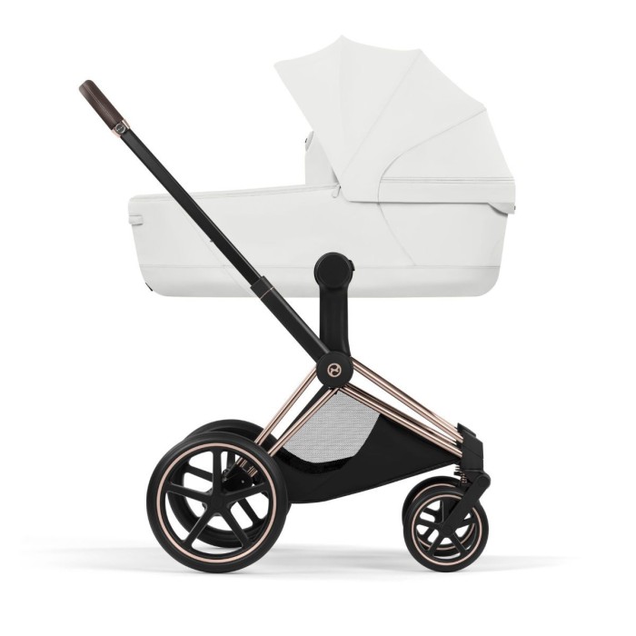 Cybex Priam 3 in 1 Off White Style Collection chassis Rosegold 5.0 car seat Cloud T plus