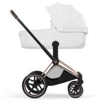 Cybex Priam Style Collection 5.0 люлька Off White + шасі Rosegold