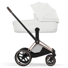 Cybex Priam Style Collection 5.0 люлька Off White + шасі Rosegold