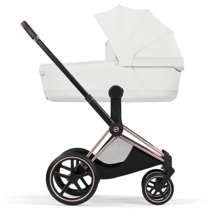 Cybex Priam Style Collection 5.0 люлька Off White + шасі Rosegold