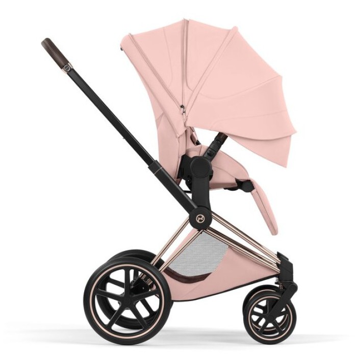 Cybex Priam 3 in 1 Peach Pink Style Collection chassis Rosegold 5.0 car seat Cloud T plus