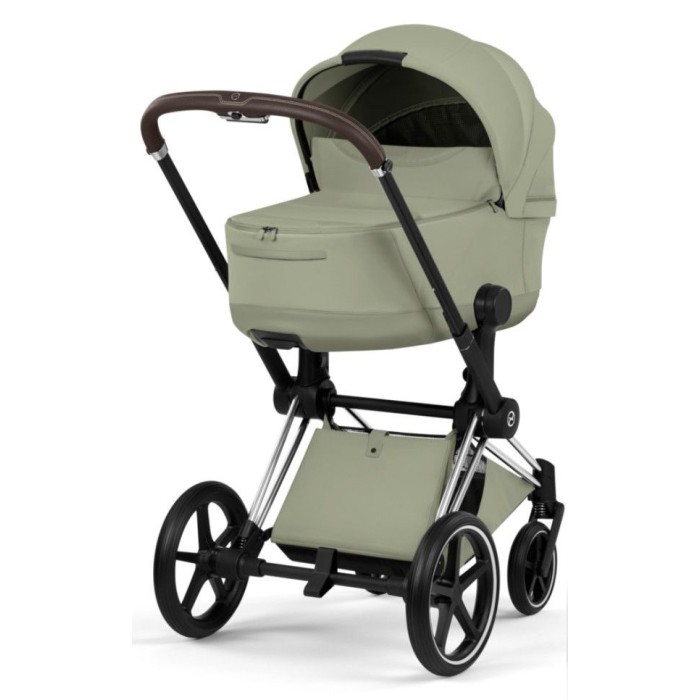 Cybex Priam 3 in 1 Sage Green Style Collection chassis Chrome 5.0 car seat Cloud T plus
