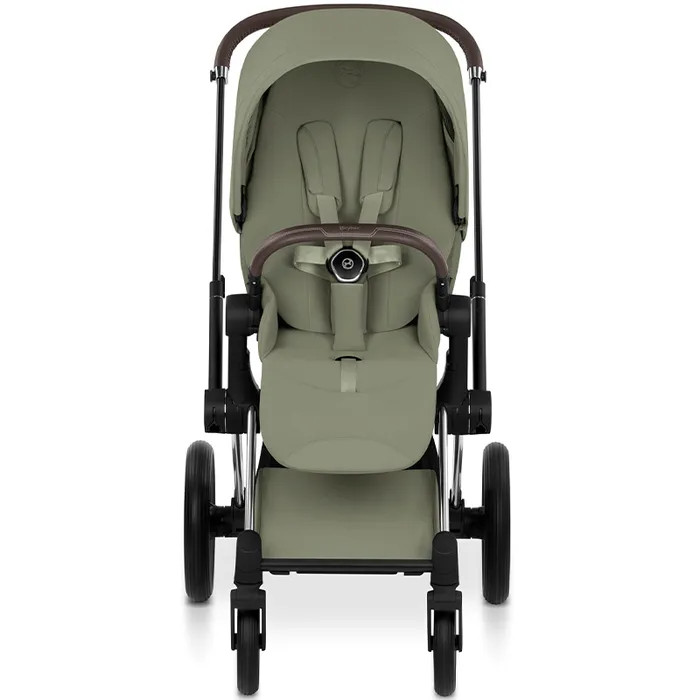 Коляска Cybex Priam Style Collection 5.0 Sage Green шасі Chrome 