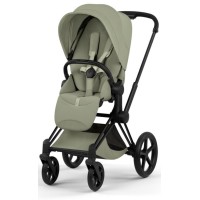 Коляска Cybex Priam Style Collection Sage Green шасі Matt Black 5.0