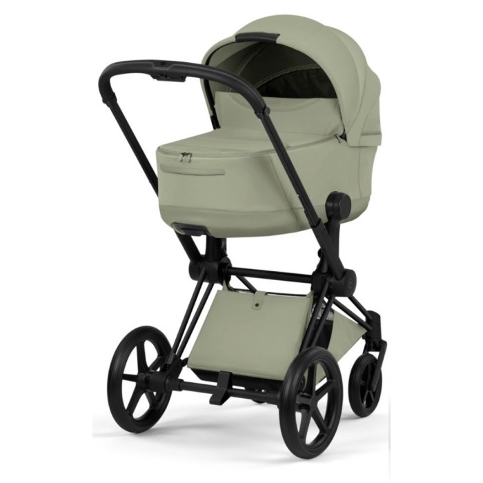Cybex Priam Style Collection 5.0 stroller 2 in 1 Sage Green chassis Matt Black
