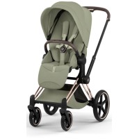 Stroller Cybex Priam Style Collection 5.0 Sage Green chassis Rosegold 