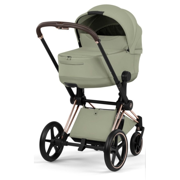 Cybex Priam 3 in 1 Sage Green Style Collection chassis Rosegold 5.0 car seat Cloud T plus