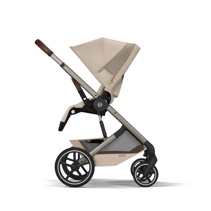 Коляска Cybex Balios S Lux Taupe 2 в 1 Almond Beige