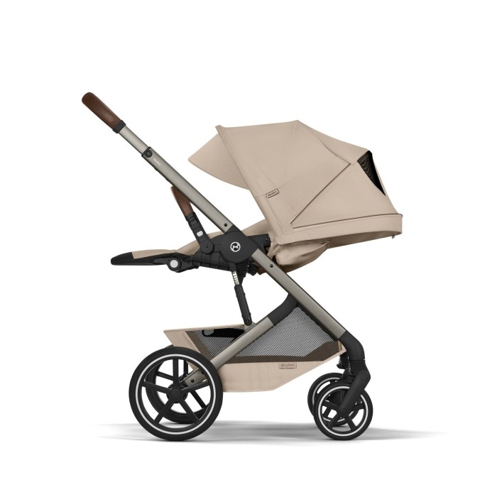 Коляска Cybex Balios S Lux Taupe 2 в 1 Almond Beige