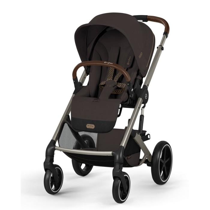 Коляска Cybex Balios S Lux Taupe 2 в 1 Chocolate Brown