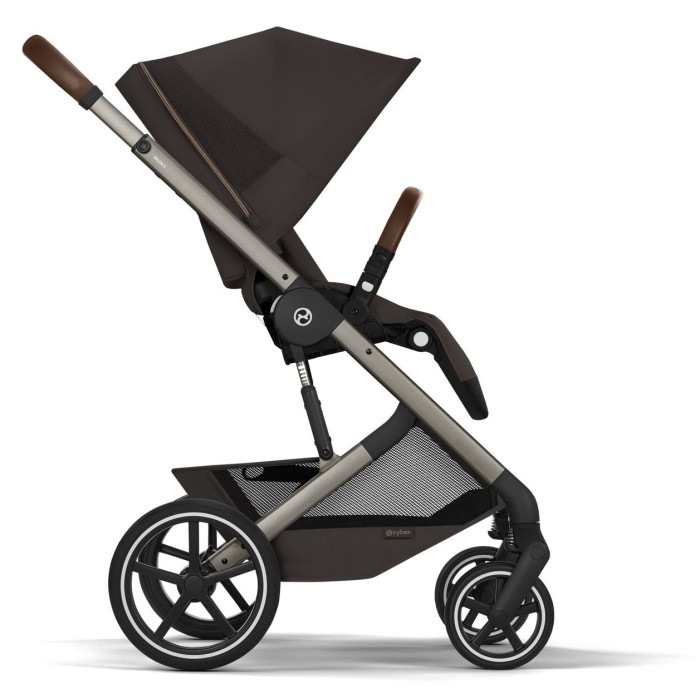 Коляска Cybex Balios S Lux Taupe 2 в 1 Chocolate Brown