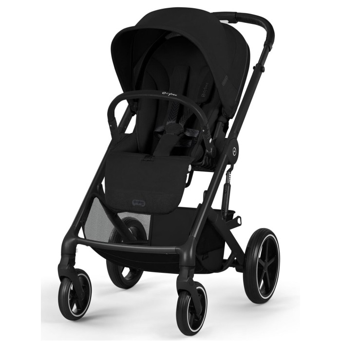 Коляска Cybex Balios S Lux Taupe 2 в 1 Moon Black (люлька складана)
