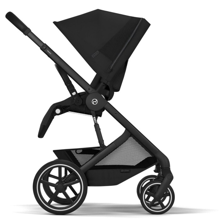 Коляска Cybex Balios S Lux Taupe 2 в 1 Moon Black (люлька складана)