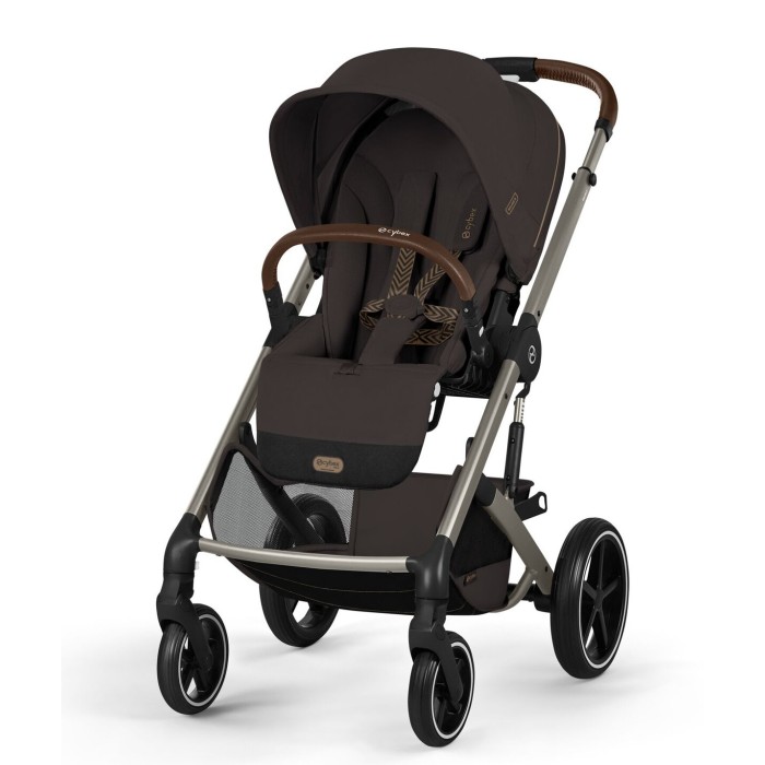Візок Balios S Lux TPE Chocolate Brown (з бампером) 