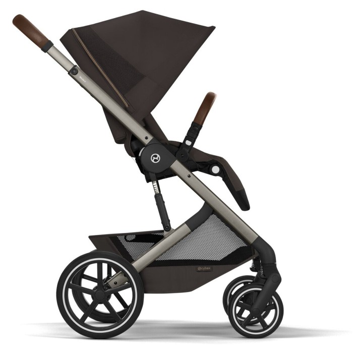 Візок Balios S Lux TPE Chocolate Brown (з бампером) 