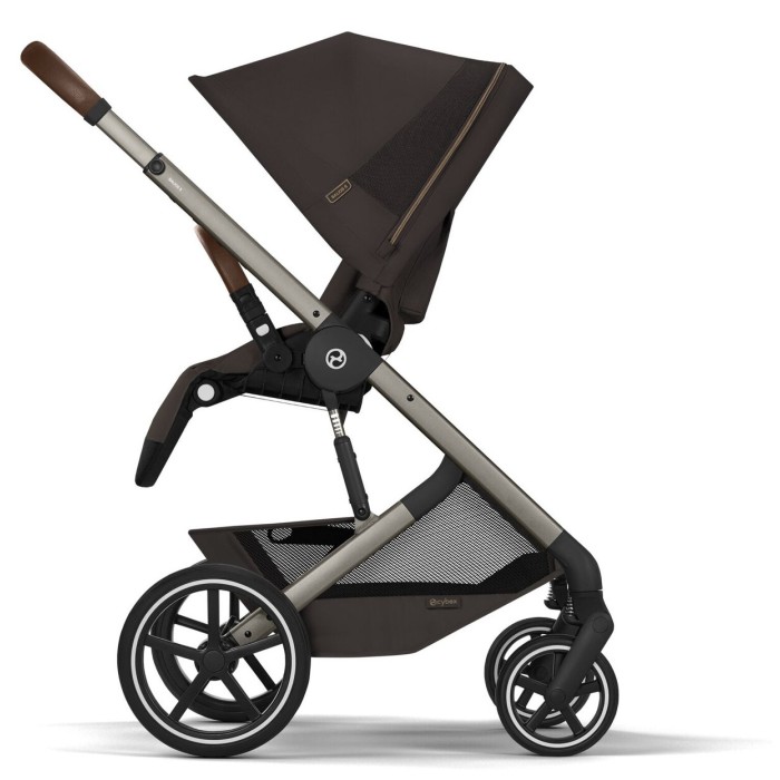 Візок Balios S Lux TPE Chocolate Brown (з бампером) 