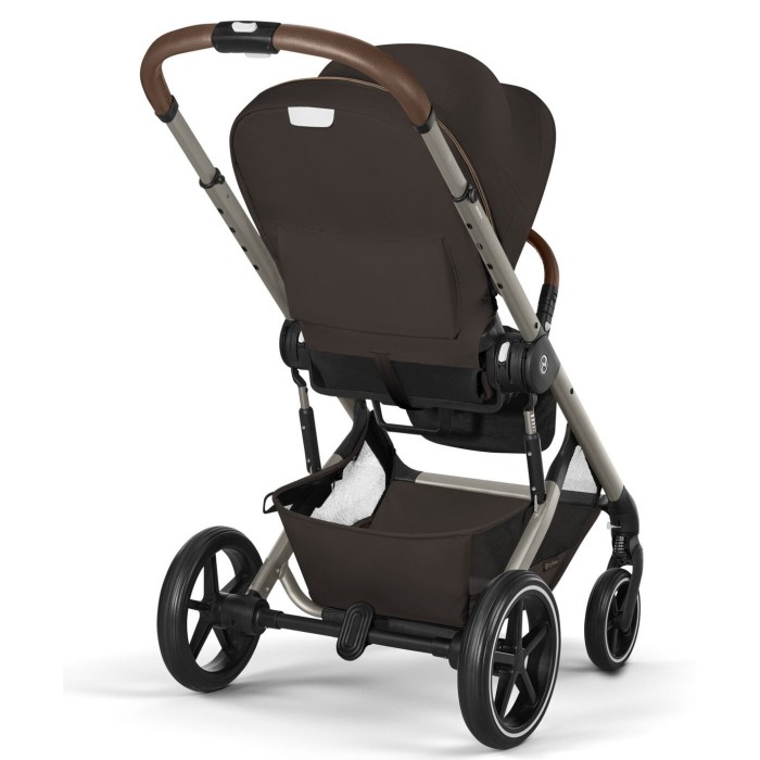 Візок Balios S Lux TPE Chocolate Brown (з бампером) 