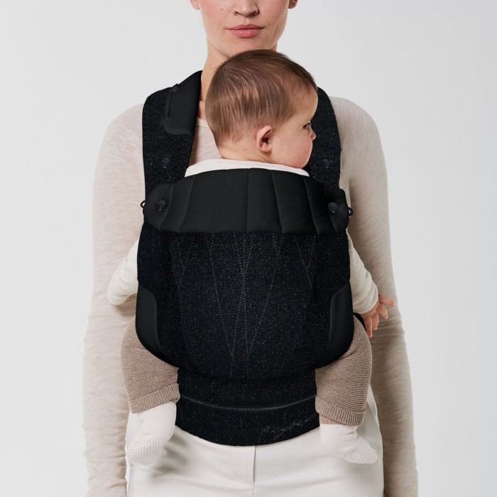 Cybex Coya Carrier Boucle Bouclé Smoky Black